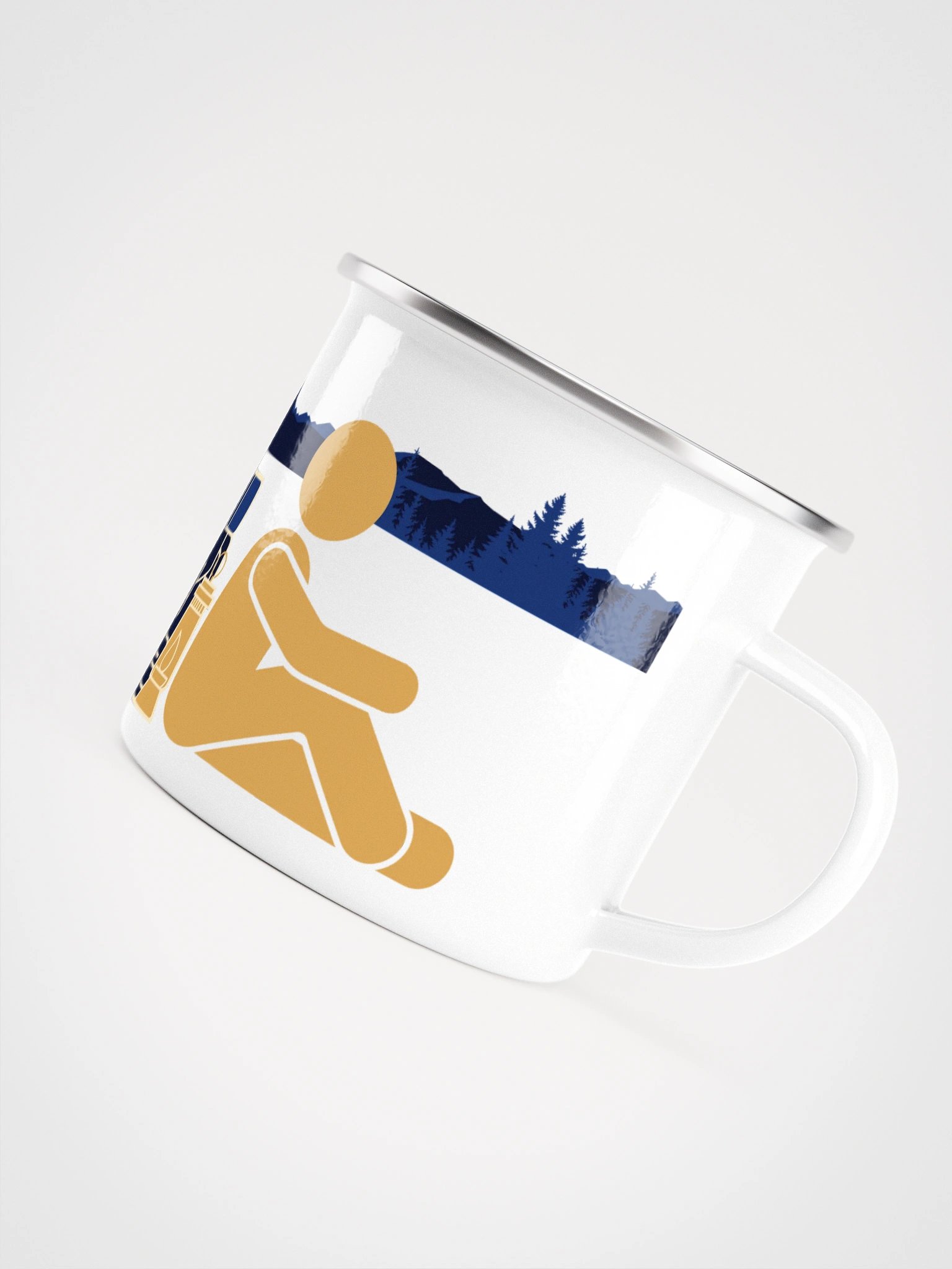 I'd Rather Be Enamel Mug product image (3)