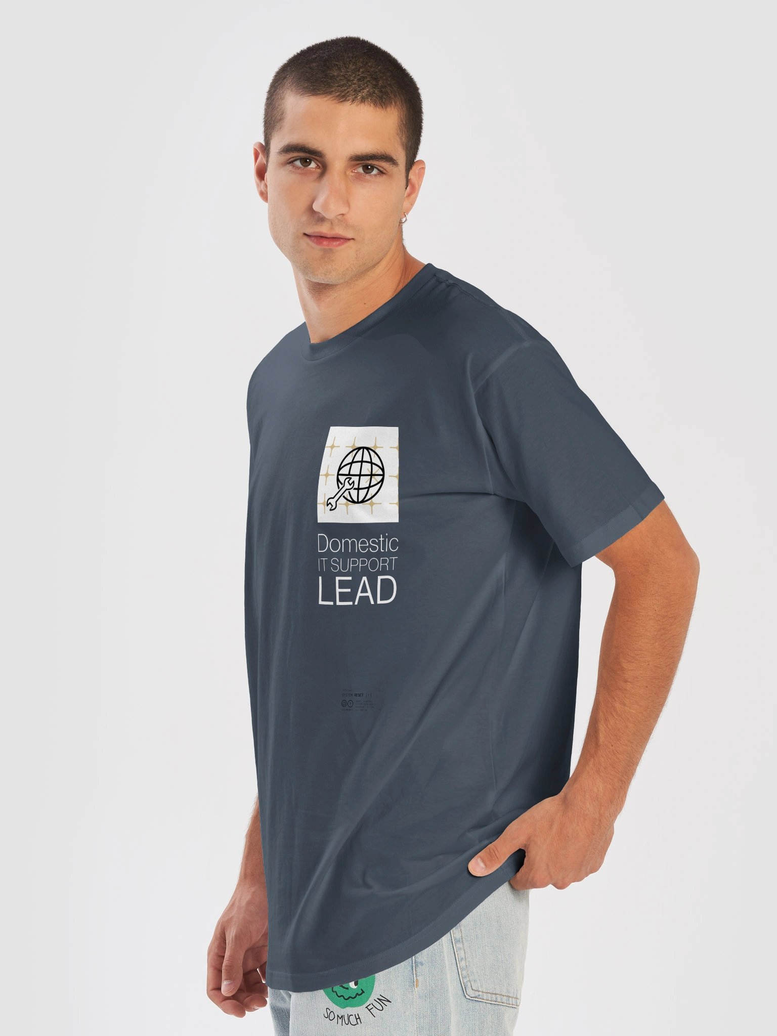 Sleepy Dad Club | Domestic IT Support Lead Tee product image (7)