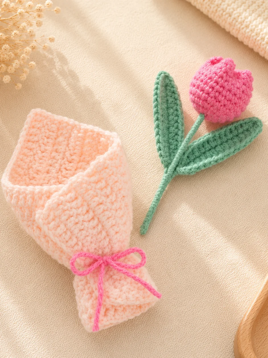 Tulip Bouquet Crochet Pattern product image (4)