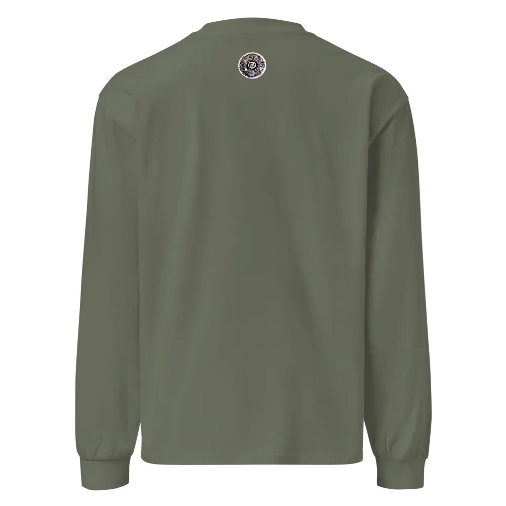 Sionnach Bí Ullamh AS Colour Premium Meáchan Trom Léine Sleeve Fada (Front Patch) product image (2)