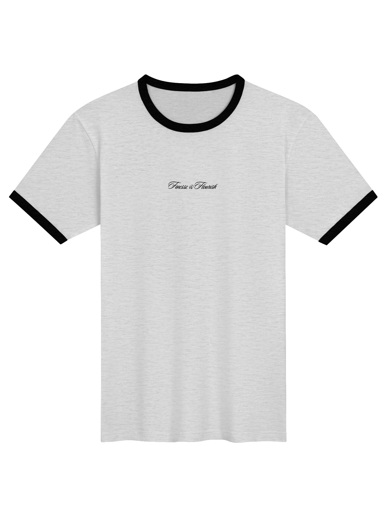 F&F Script Next Level Ringer T-Shirt product image (1)