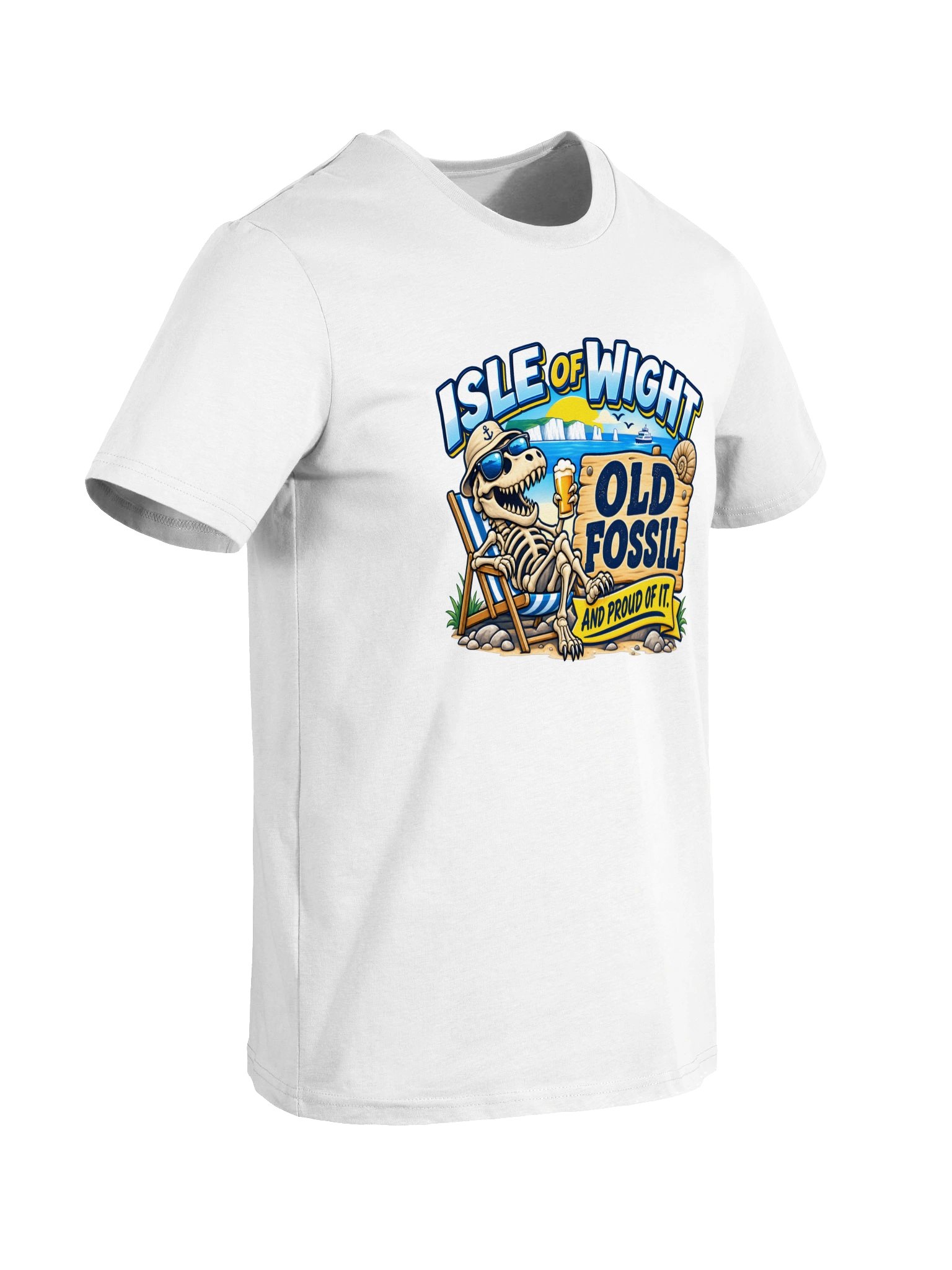 Isle of Wight Old Fossil T-Shirt – And Proud of It! product image (6)