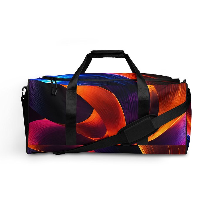 Neon Swirl Motion Duffel Bag product image (1)