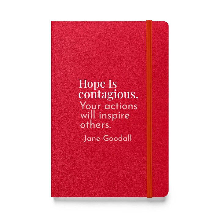 Contagious Hope Hardcover Journal product image (1)