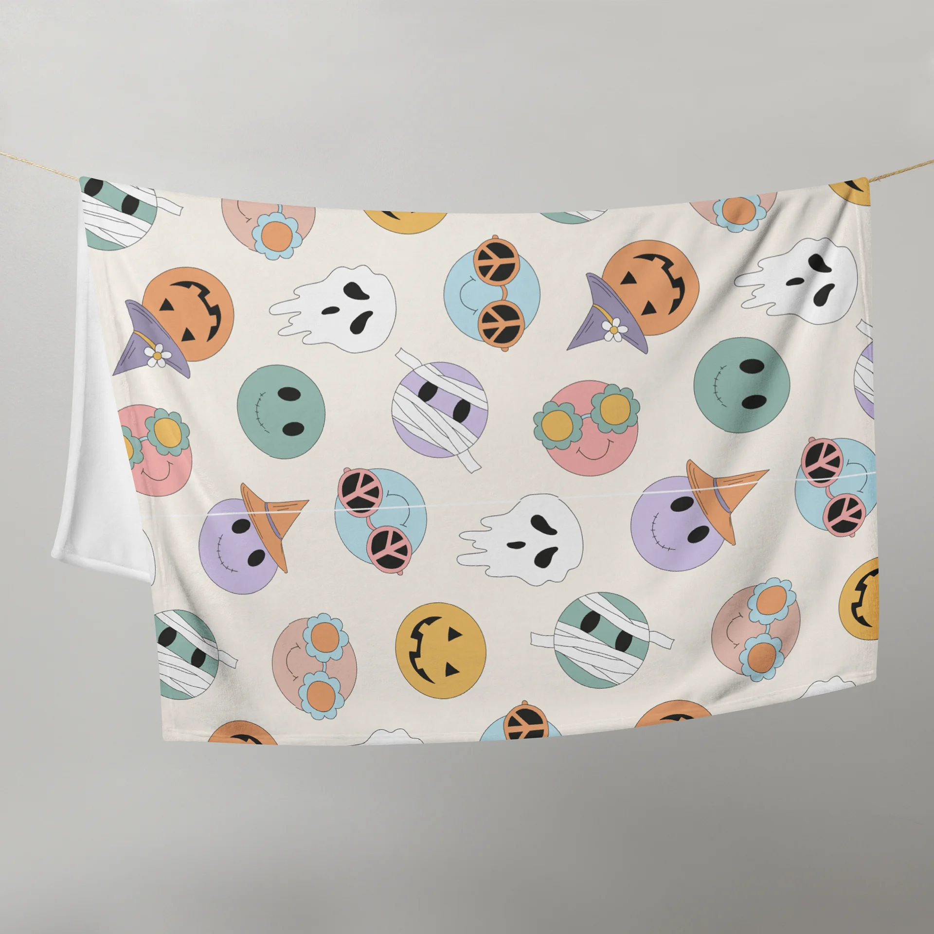 Halloween Smilies Blanket product image (5)