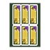 Heliotrope Honeycomb Sticker Sheet