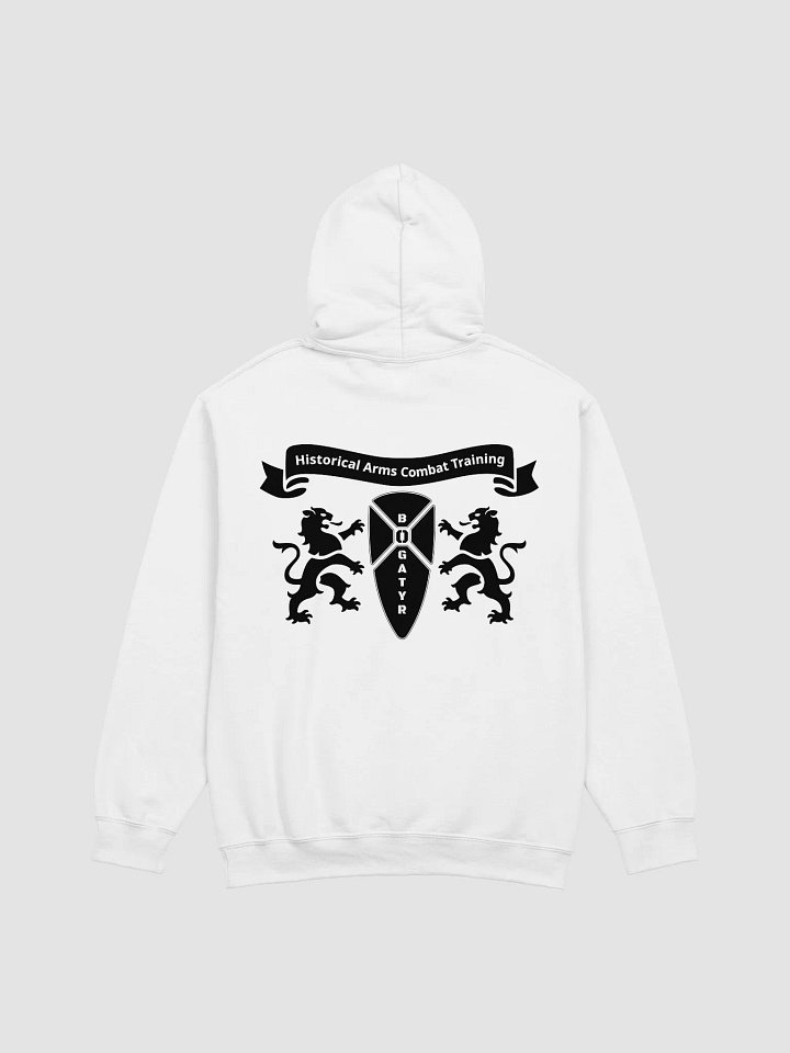 Classic Hoodie - black HACT logo on back product image (1)