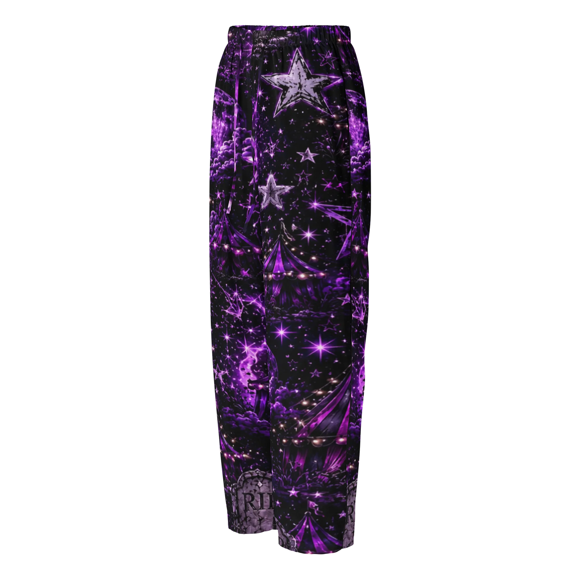 Midnight Carnival of Lost Stars Pajama Pants product image (1)