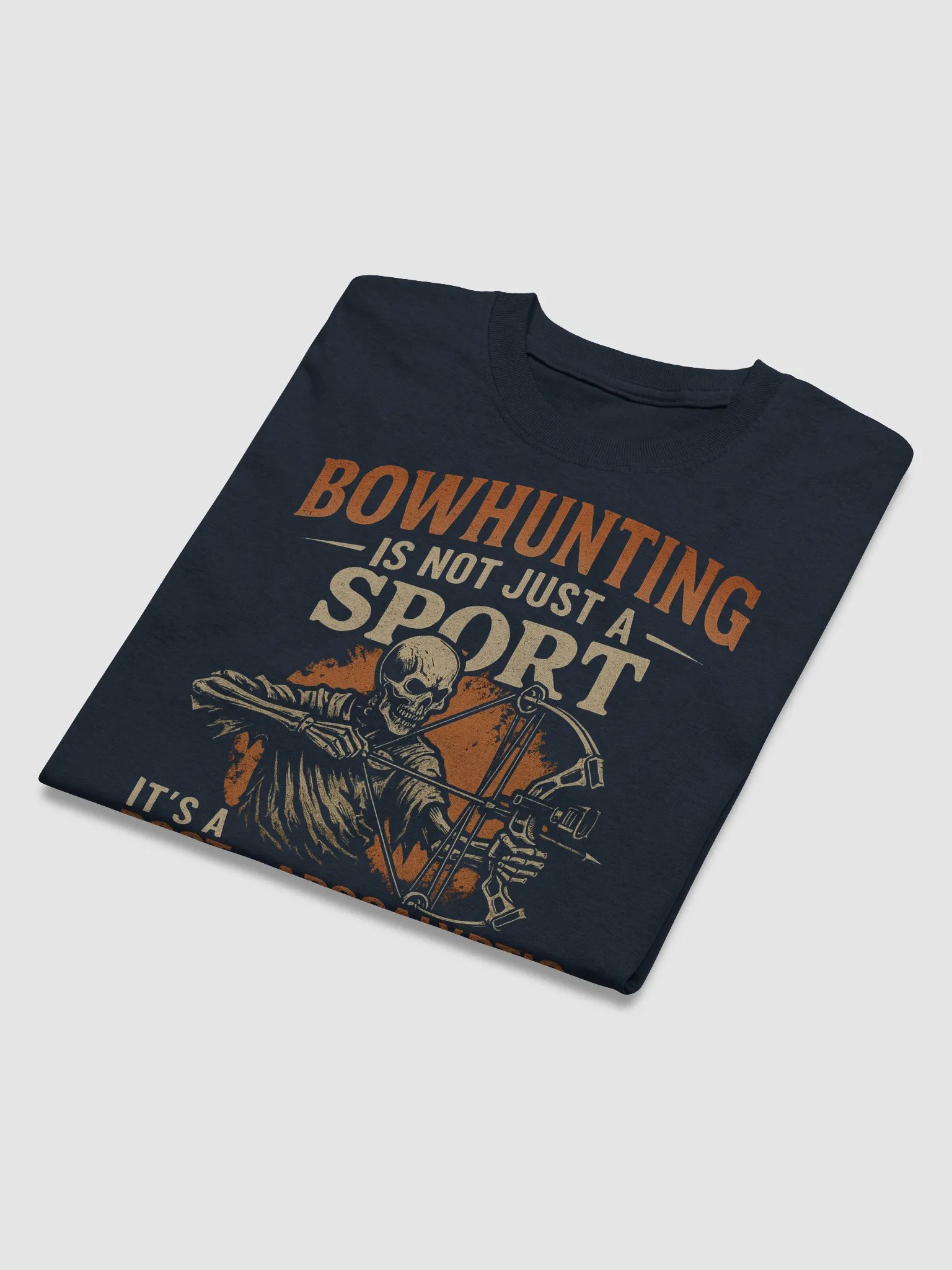 Bowhunting Survival T-Shirt – Post-Apocalyptic Hunting Skill Graphic Tee product image (3)