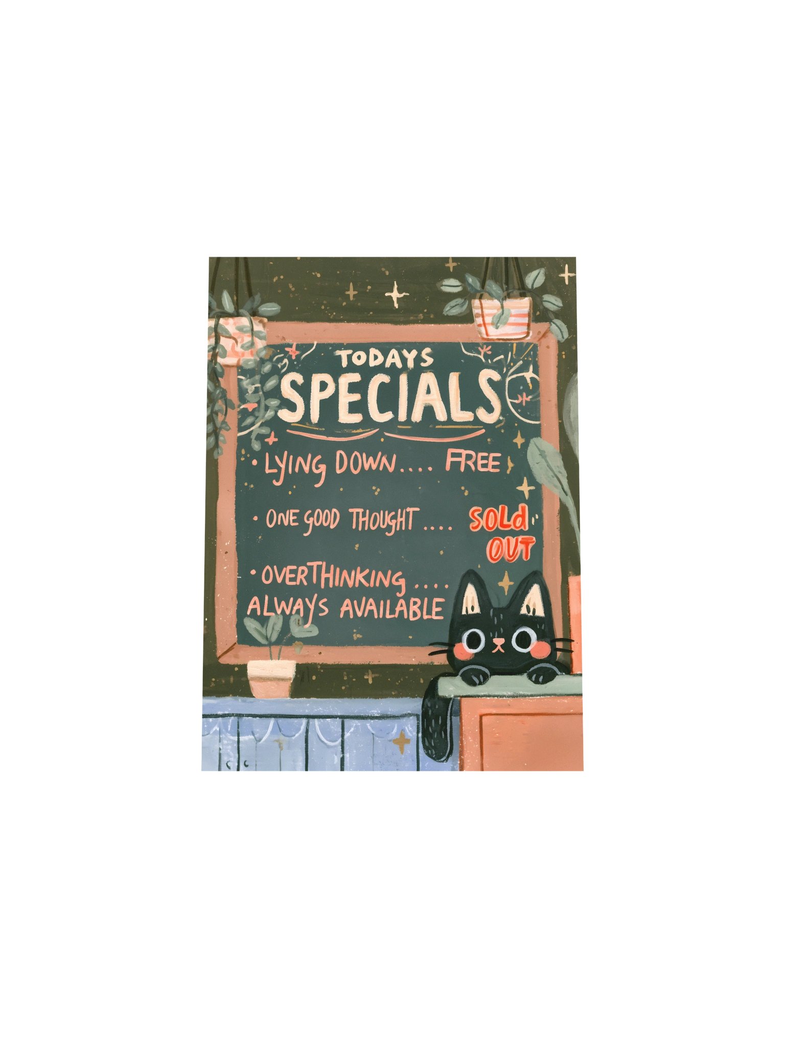 Today’s Specials: Overthinking Always Available Poster product image (29)