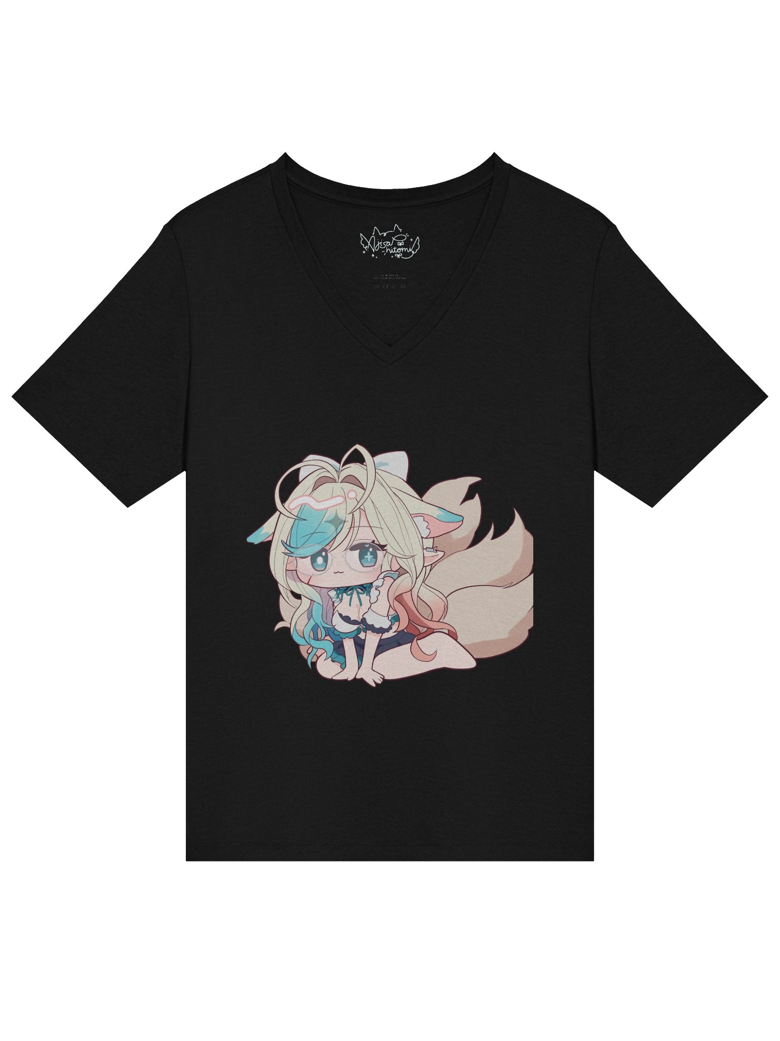 Chibi Aji V-Neck product image (3)