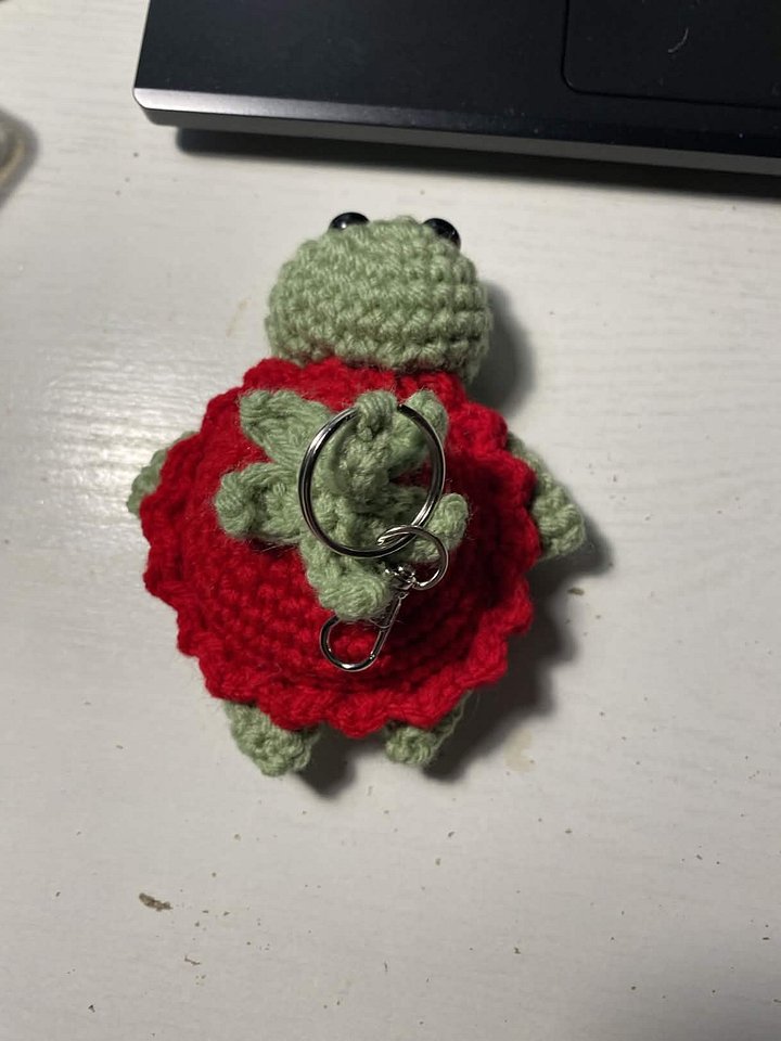 Tomato Turtle Keychain product image (2)