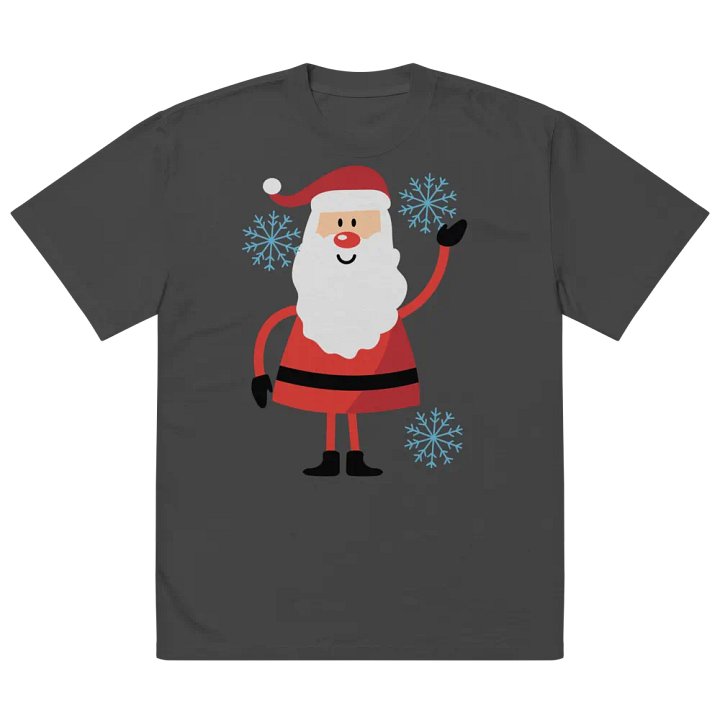 AS Colour Premium Oversized Faded T-Shirt ：MerryChristmas product image (5)