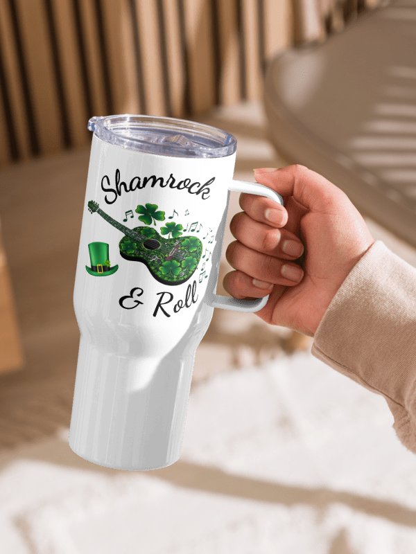 Shamrock & Roll Travel Mug product image (1)