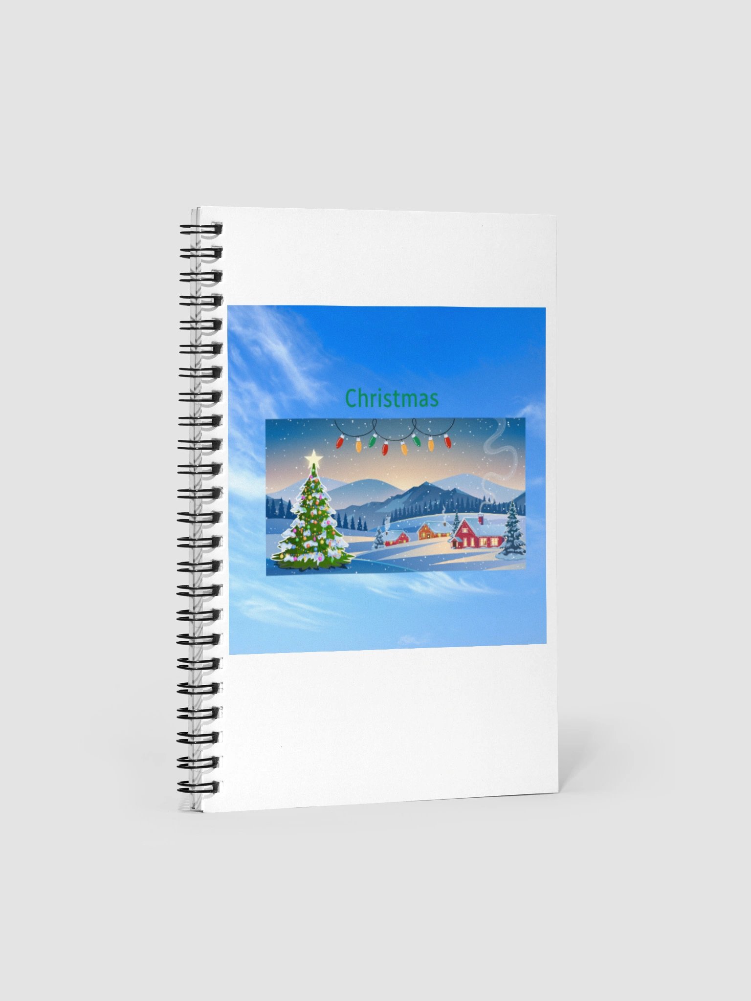 Christmas note book product image (1)