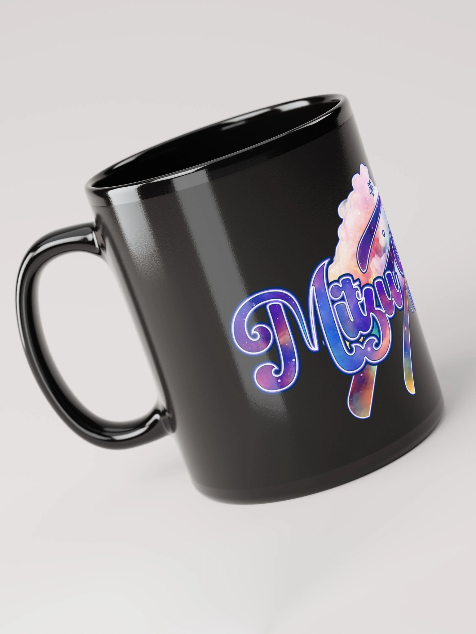 Mitzu Logo - Black Mug product image (3)