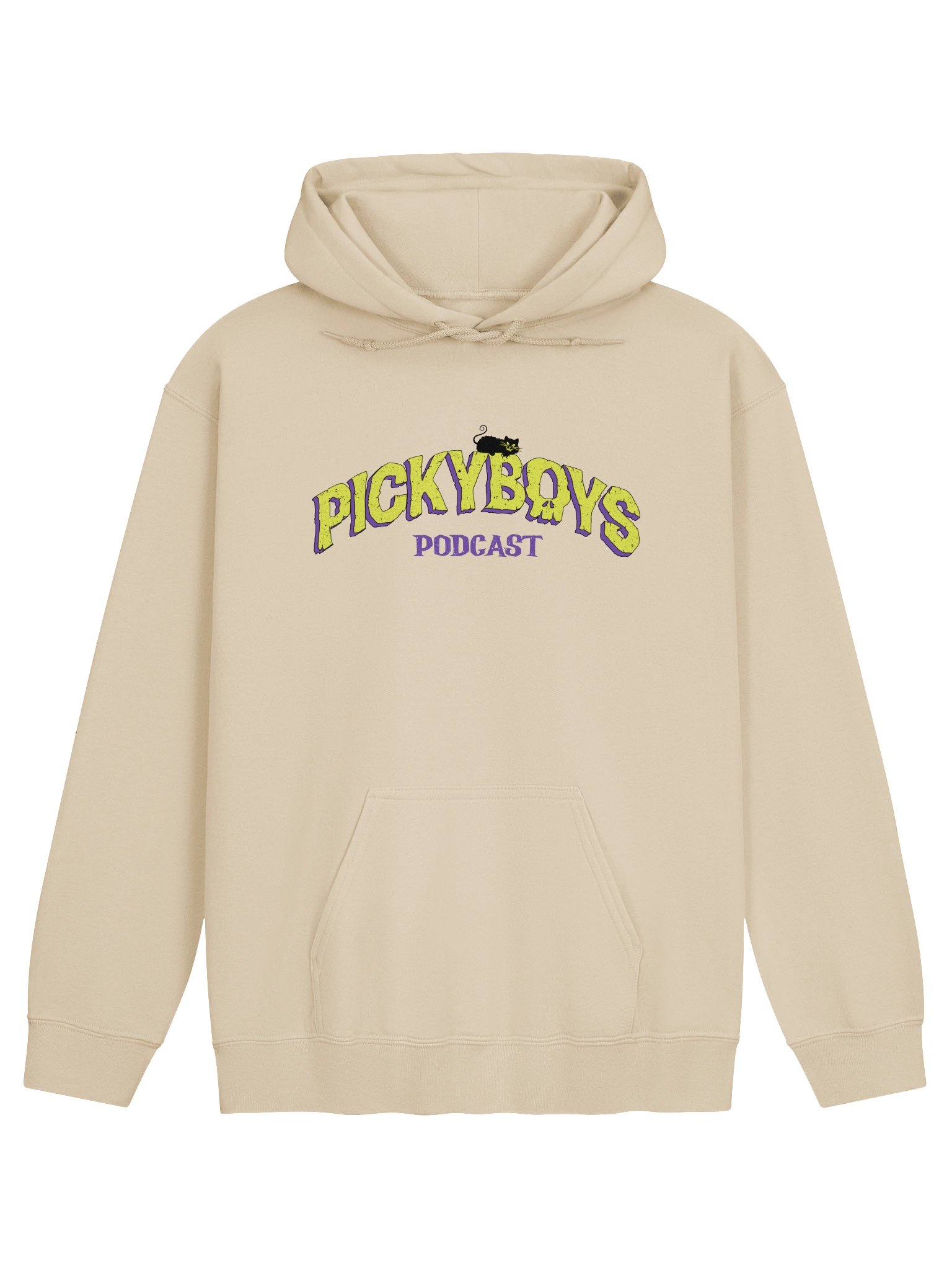 Black Cat Pod Hoodie (5 Colors) product image (1)