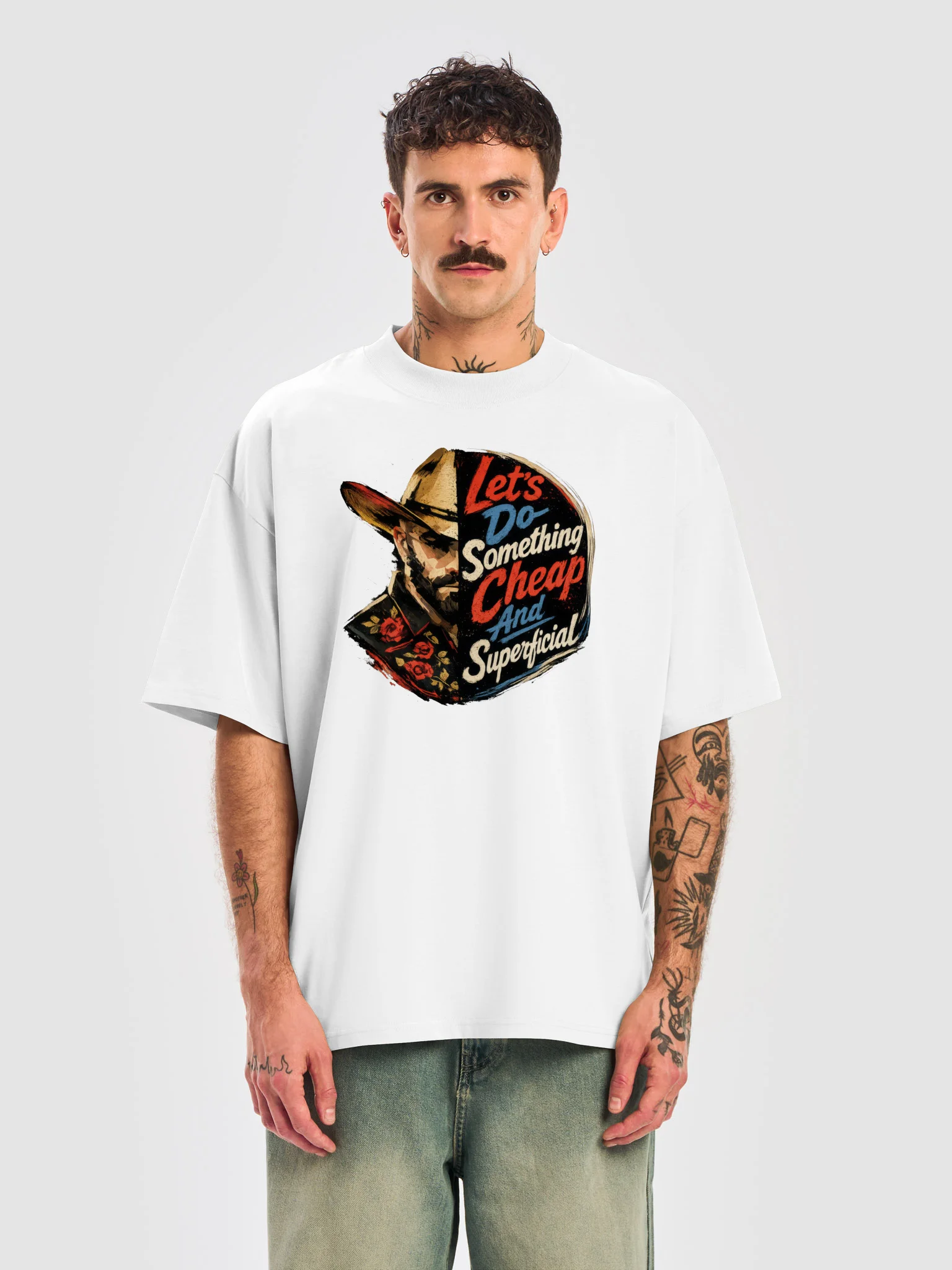 GATOR Cheap & Superficial White Shirt product image (3)