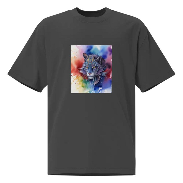 Ornate Lion Oversized Tee product image (1)