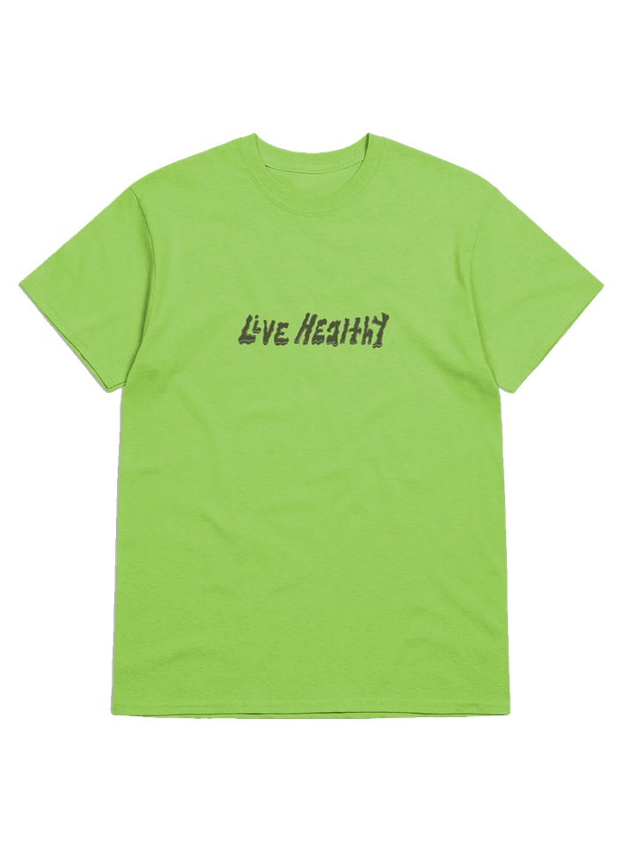 Live Healthy Green Tee product image (1)