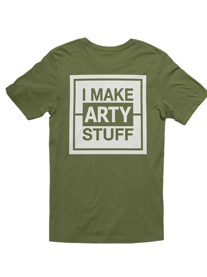 I Make Arty Stuff - Bella + Canvas Supersoft T-Shirt product image (2)