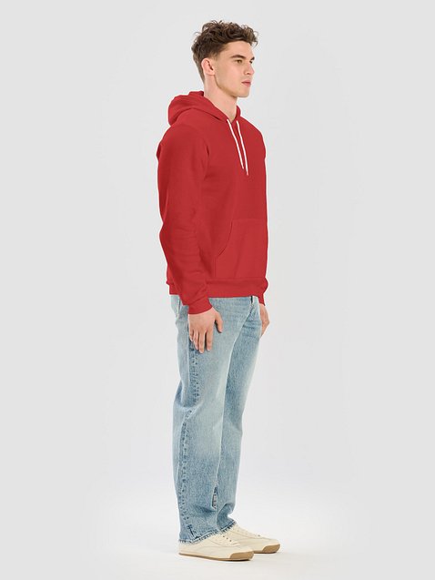 Photo showing Bella+Canvas Supersoft Hoodie