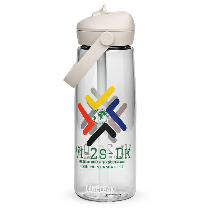 Vysoke Tatry 2022 Logo Flip Straw Water Bottle product image (5)