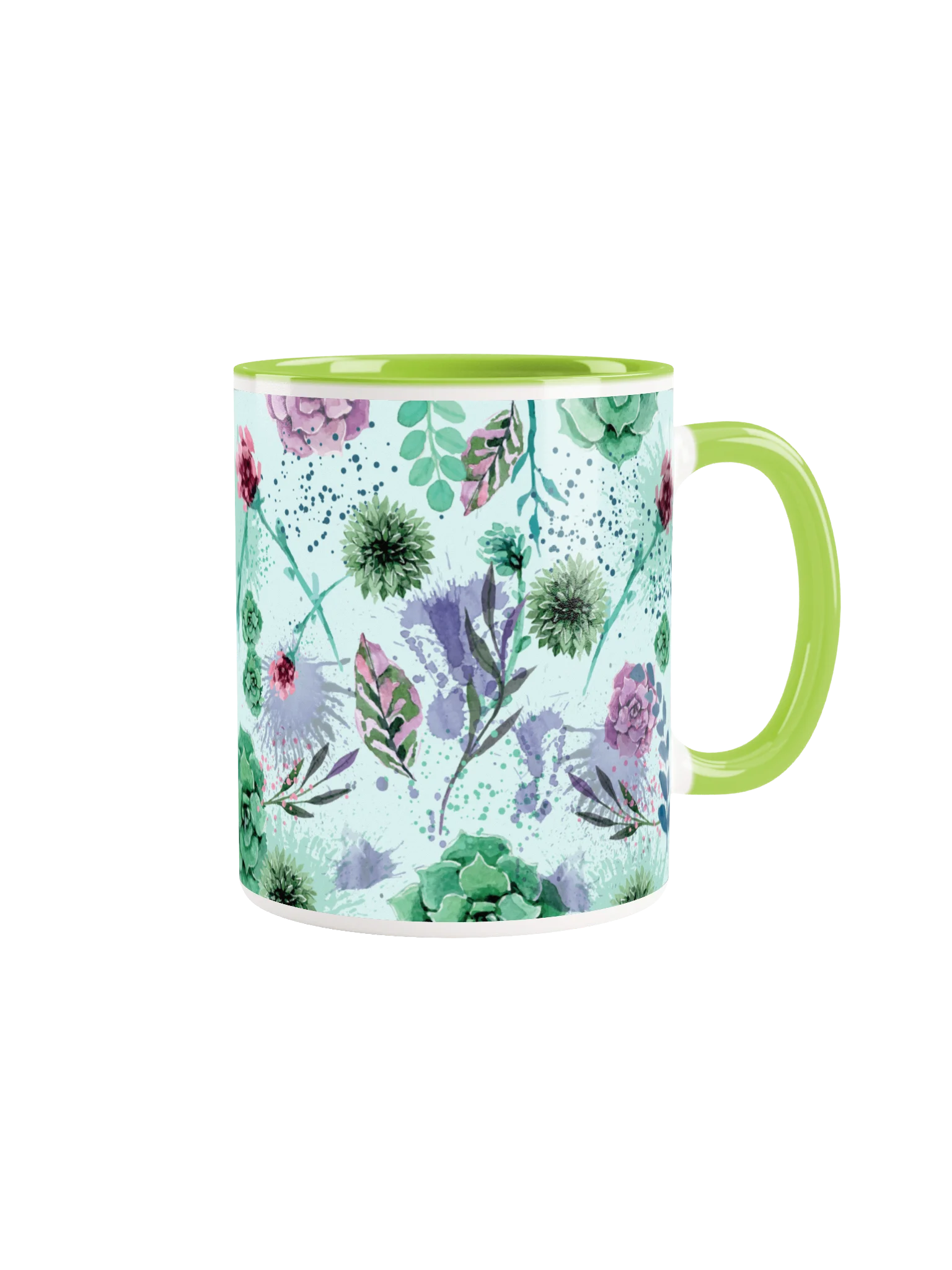 Miss Lilac – Floral Mug product image (1)