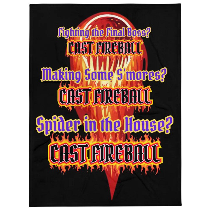Cast Fireball Blanket product image (2)