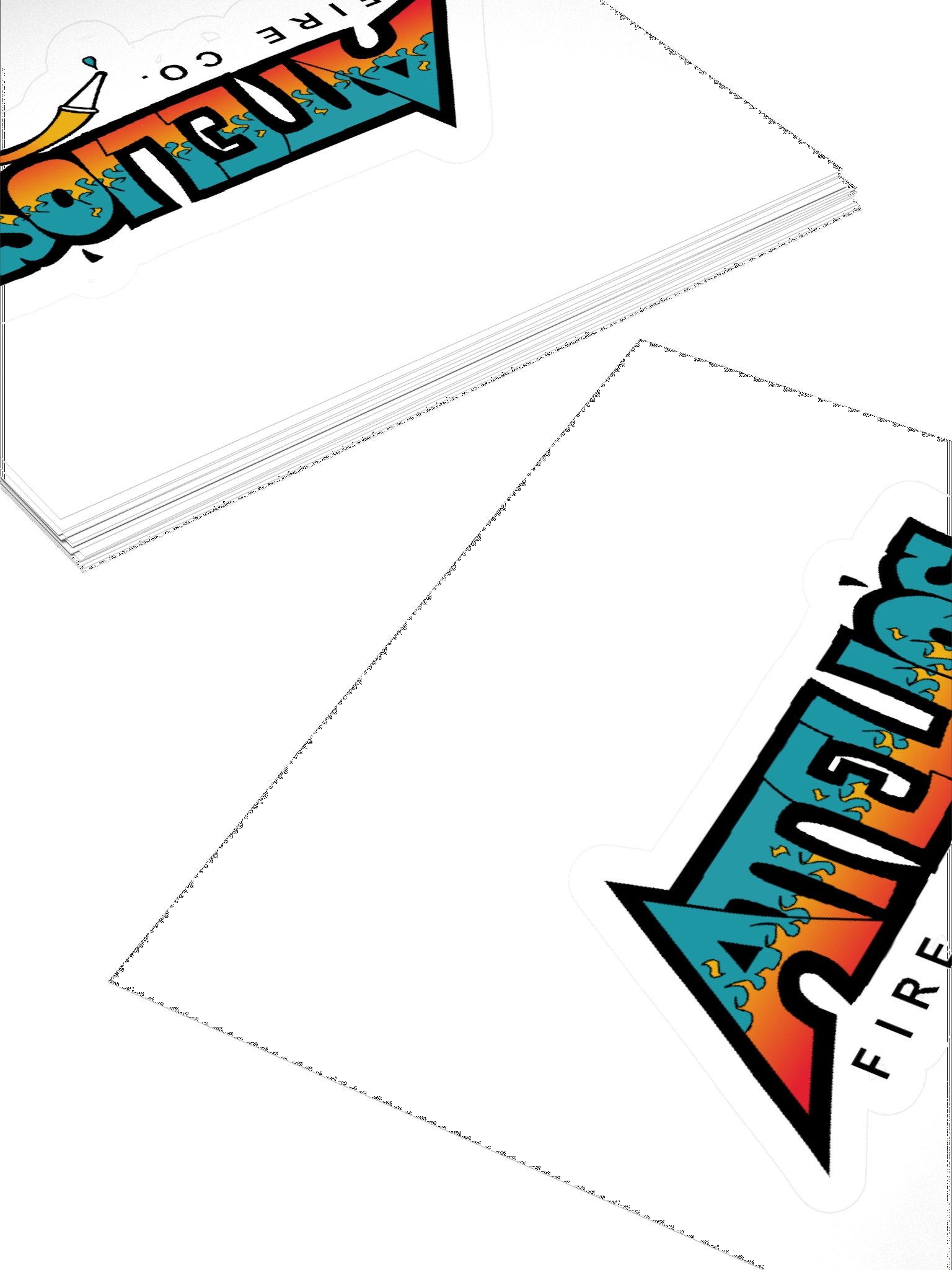 Attelio's Fire Co. Stickers product image (4)