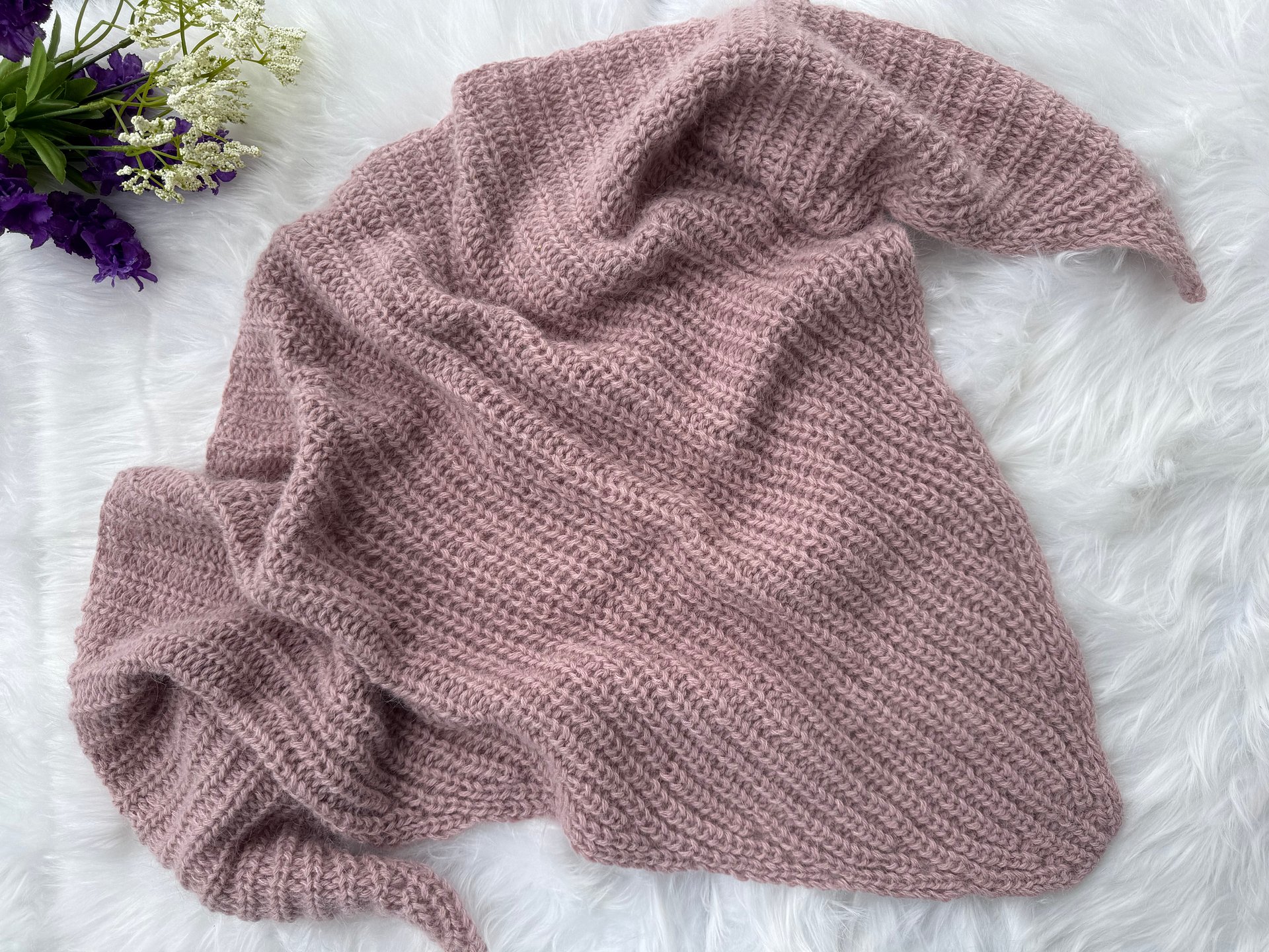 Knit Baktus Scarf Pattern product image (7)