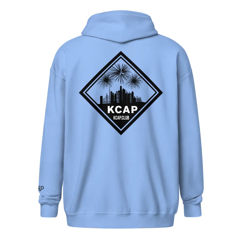 Zip Up Hoodie - Black Logo product image (1)