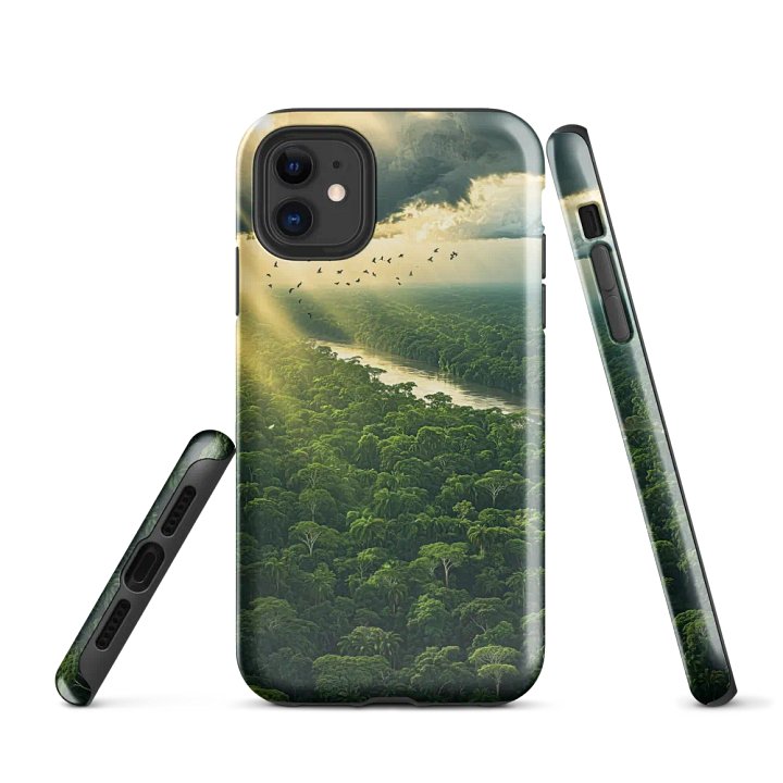 Tough Case for iPhone® – Mystical rainforest product image (1)