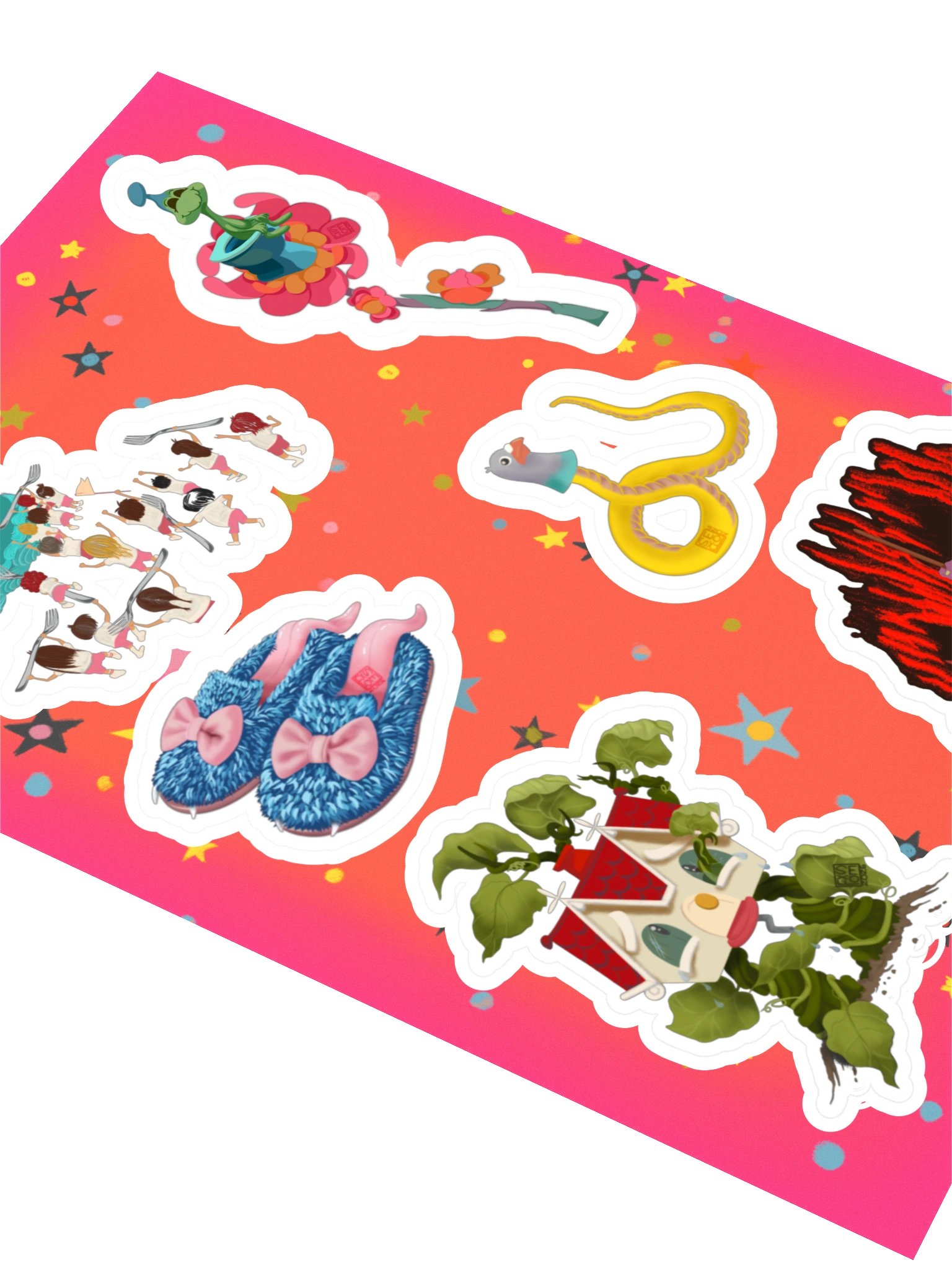 Monster Mayhem 2026 Sticker Sheet 5 product image (3)