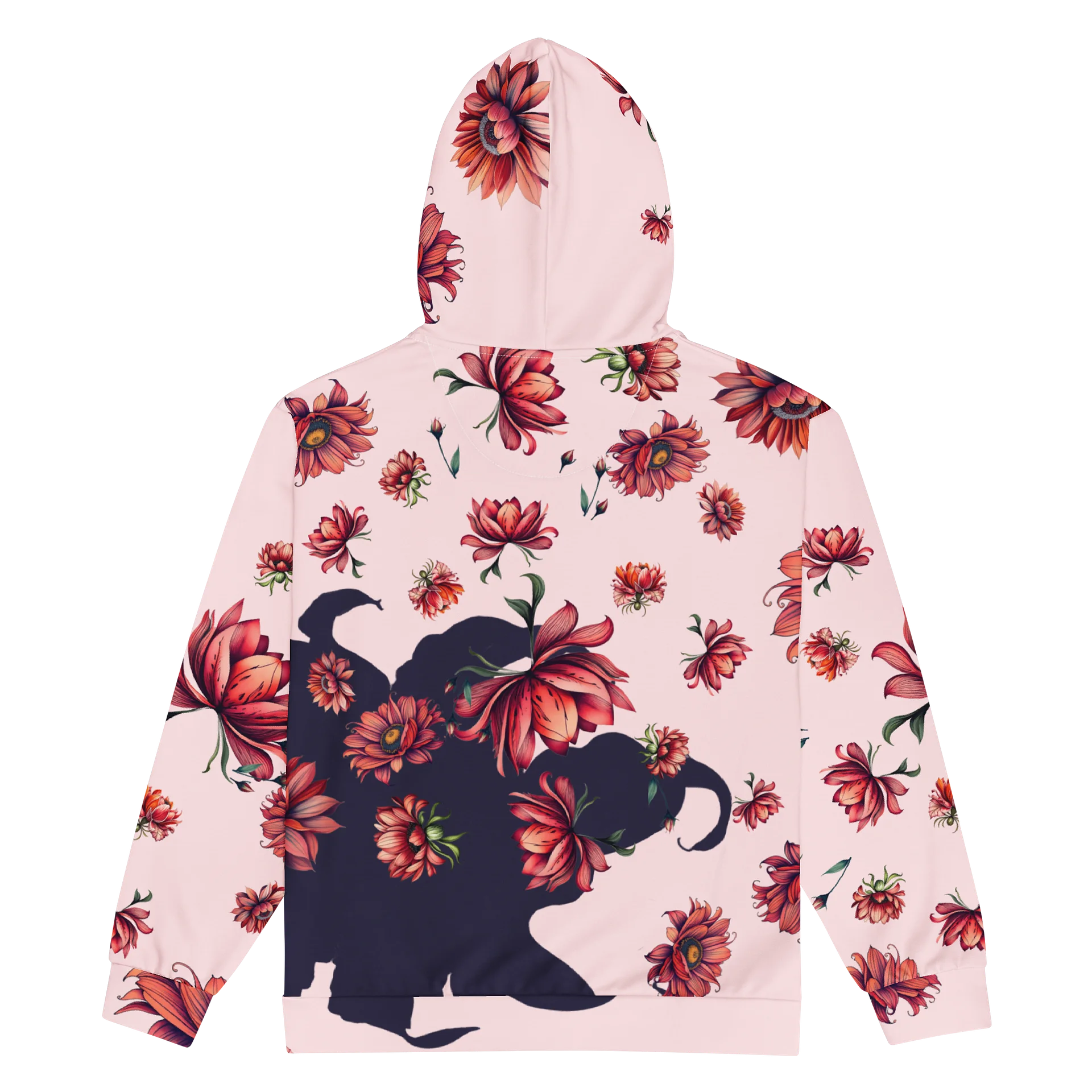 Flower thoughts-Recycled Unisex Zip Hoodie product image (5)