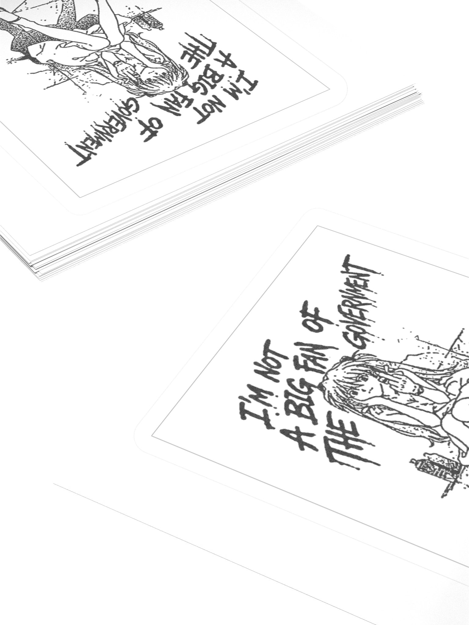 I'M NOT A BIG FAN - Stickers product image (4)