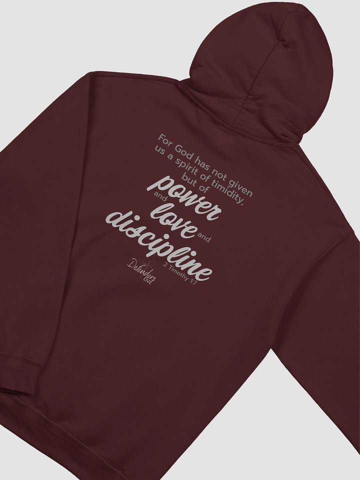 Defenders LIVE Spirit Script On Line Drawing Hoodie product image (5)