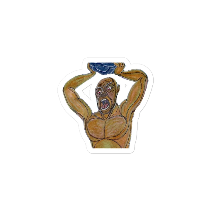 Rust Rock Smash Sticker product image (1)