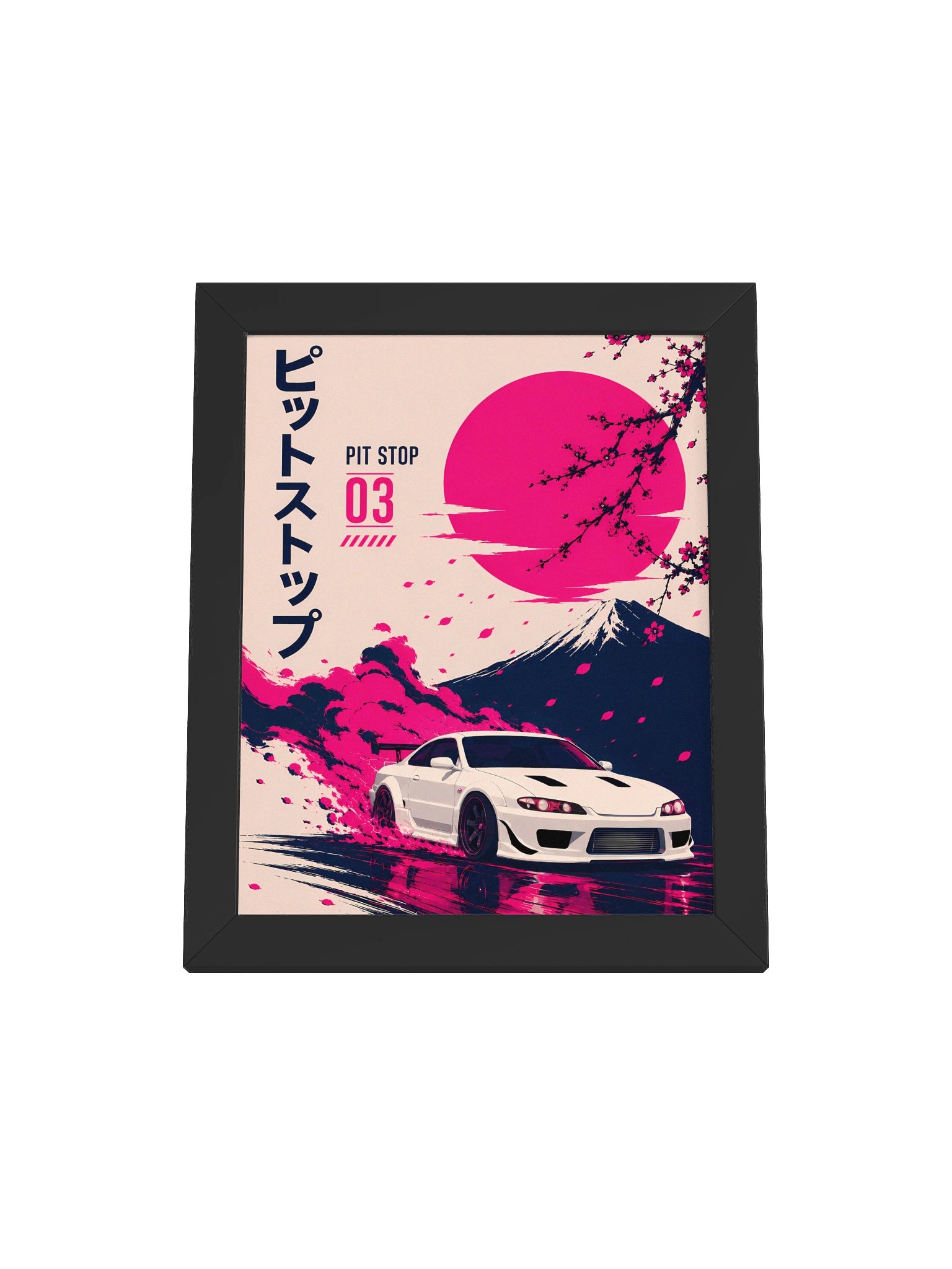 PIT STOP Series Framed Poster no. 03 product image (1)