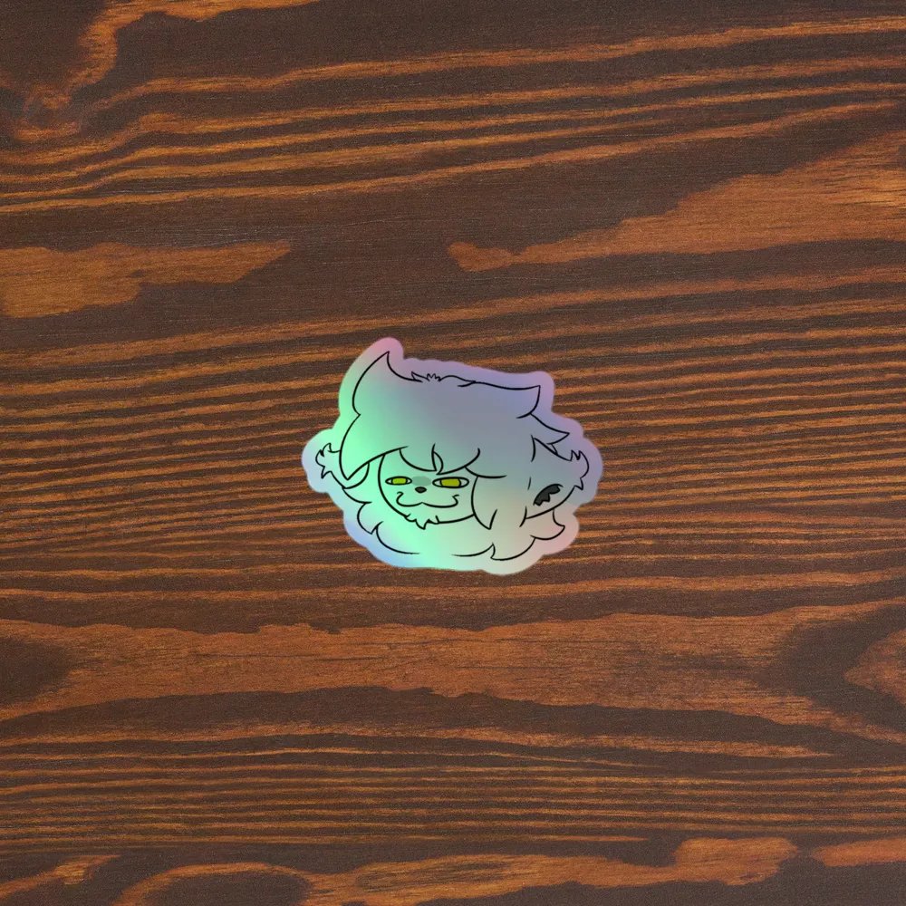 Sus Face Holo Sticker product image (5)