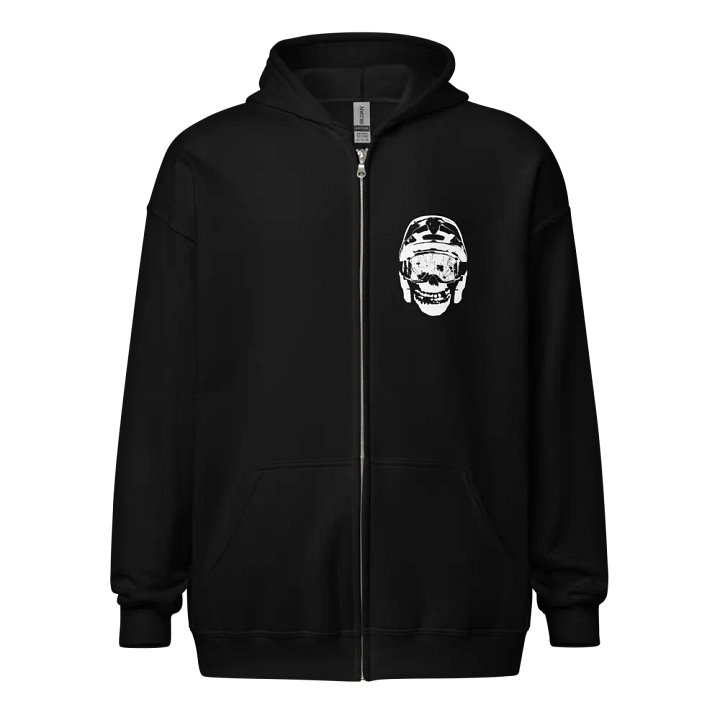 Mishifts Skull Zippered Hoodie product image (1)
