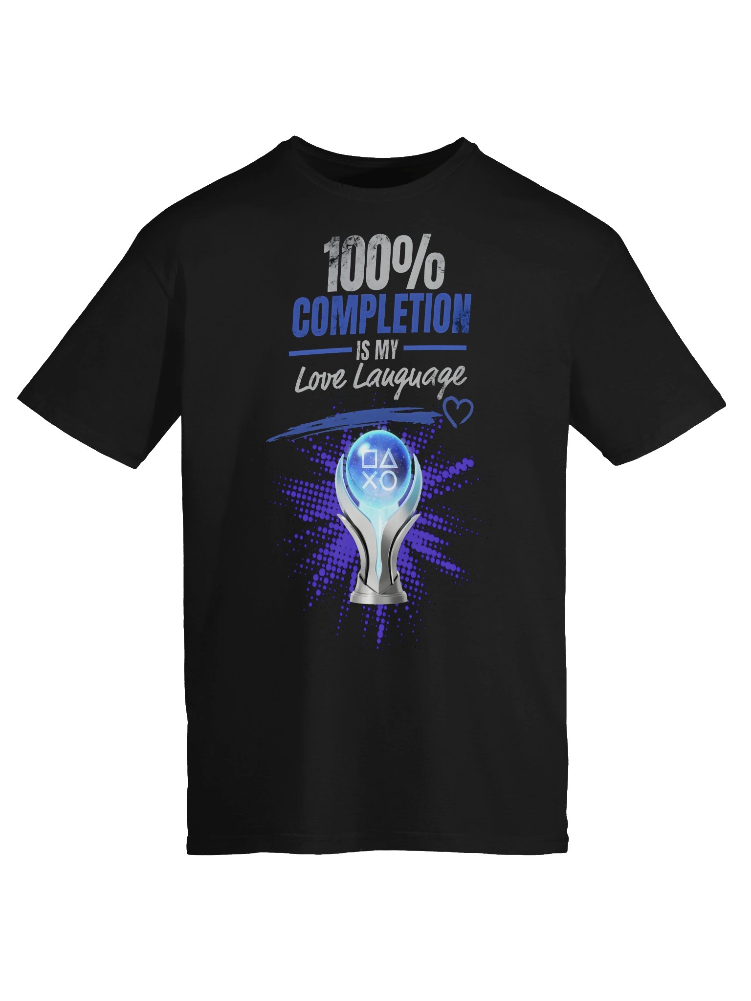 100% Completion Is My Love Language | Trophy Hunter Gaming T-Shirt product image (14)