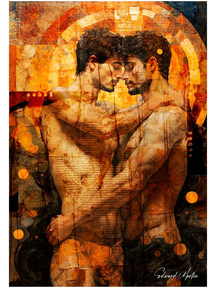 Embrace-Vibrant Poster Print product image (1)