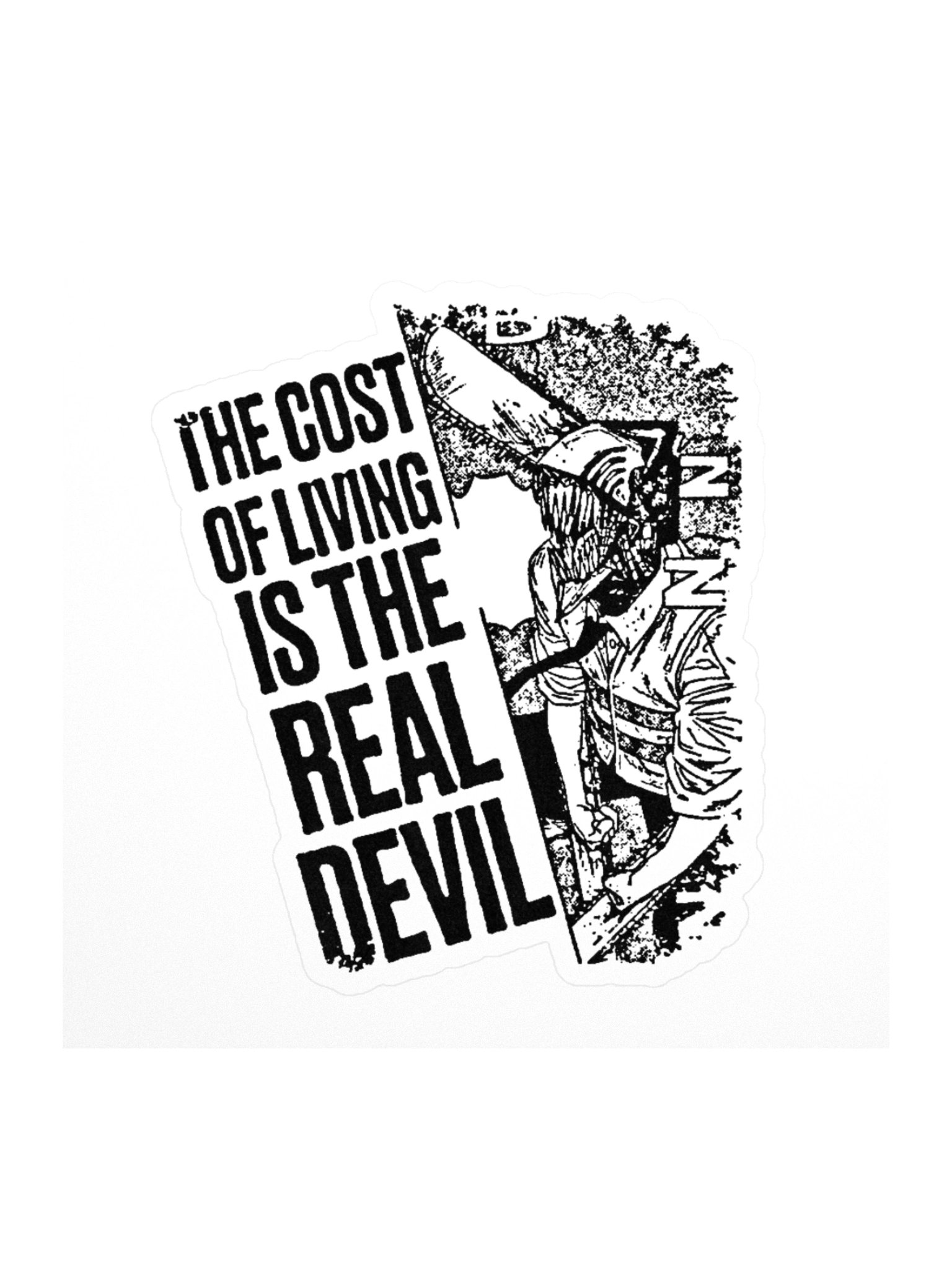 COST OF LIFE ! STICKERS product image (1)