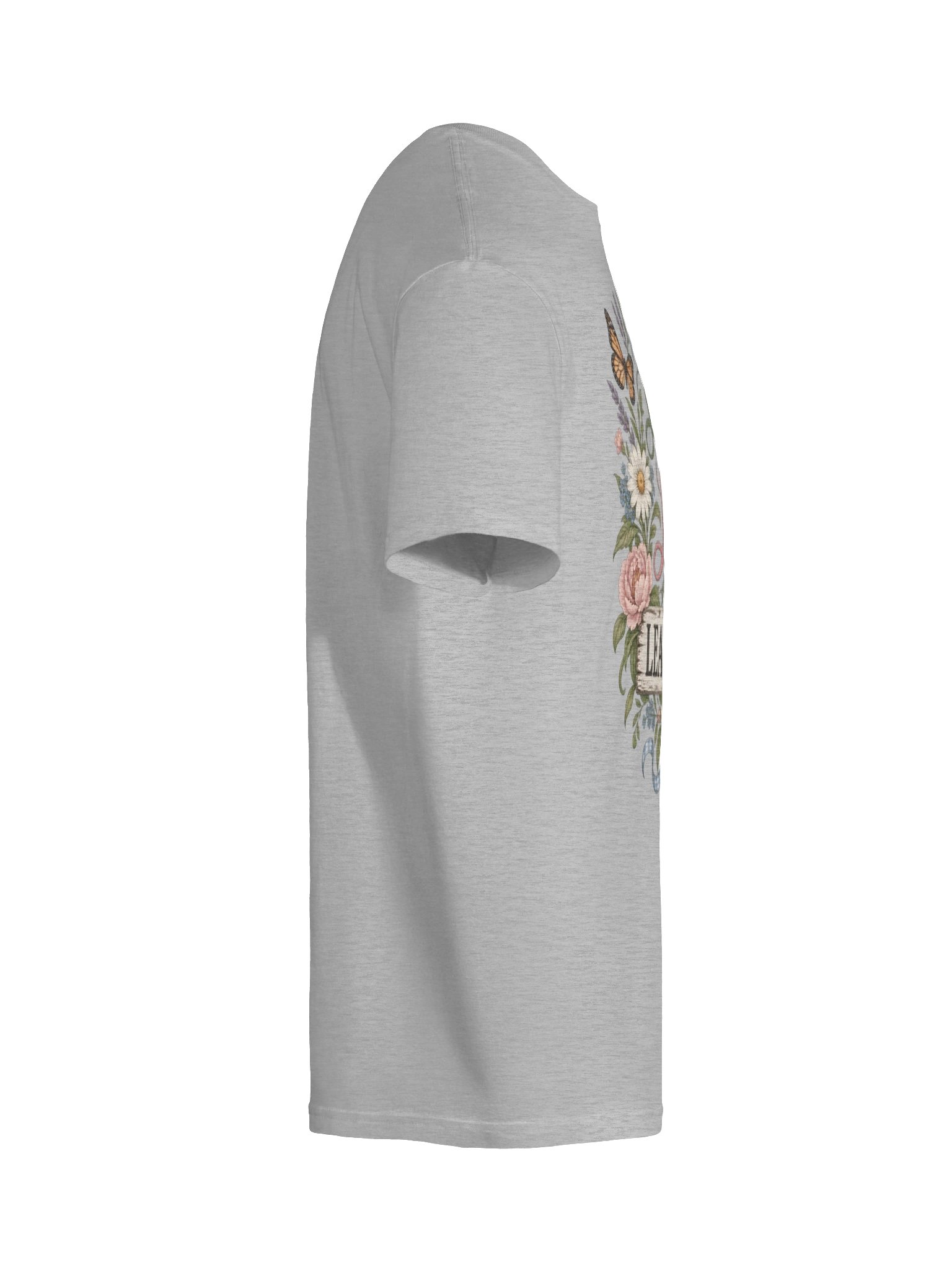 Live Laugh Leave Me Alone Funny Floral T-Shirt product image (66)