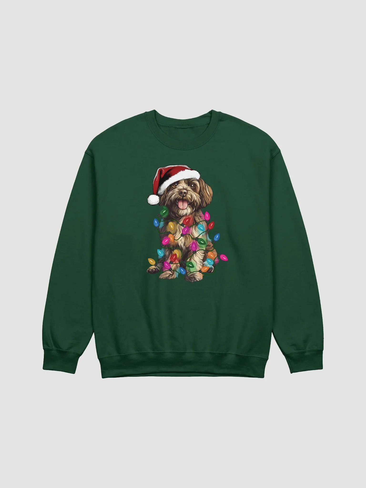 Funny Havanese(Chocolate & Tan) Christmas Sweatshirt product image (8)