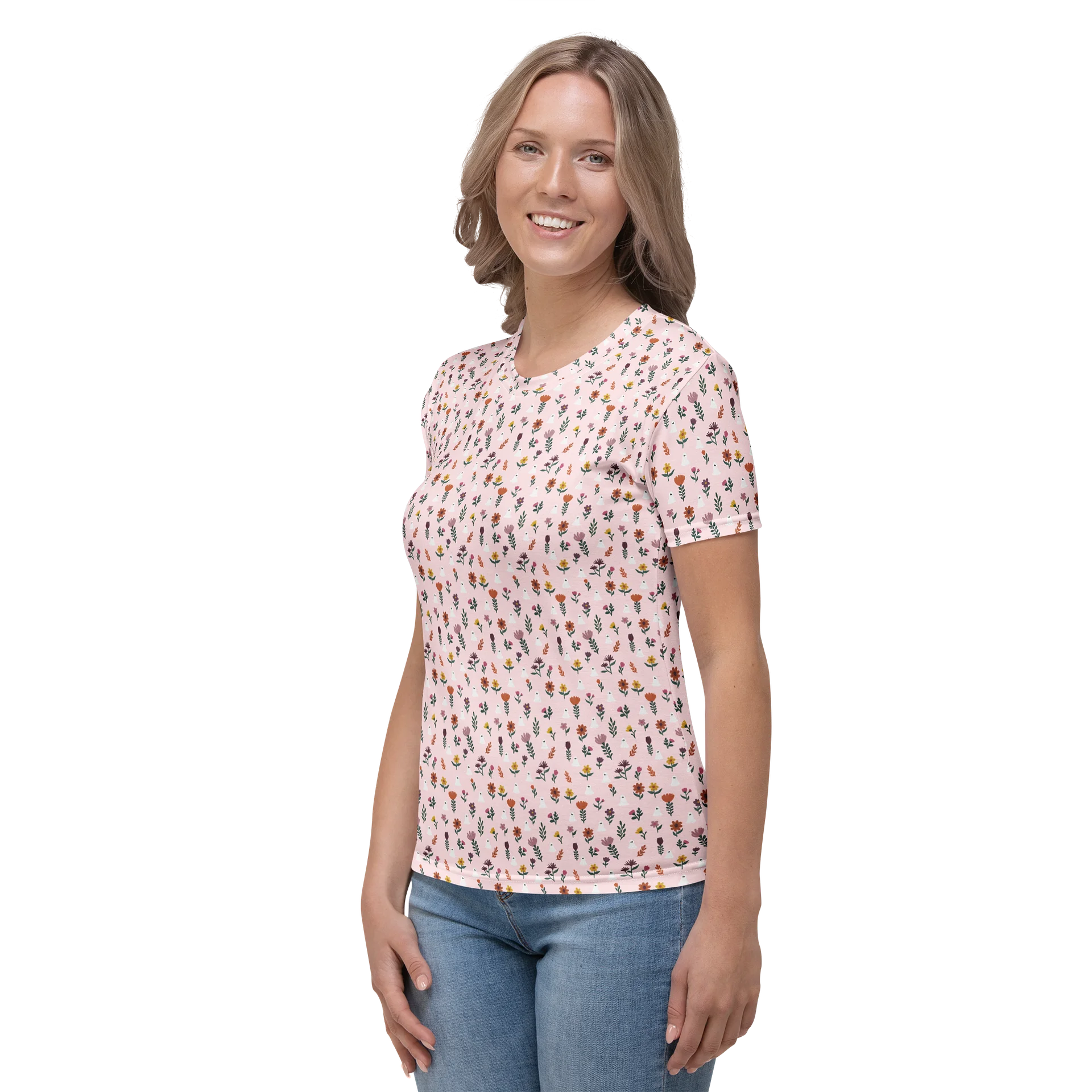 Ghostly Floral Tee product image (3)