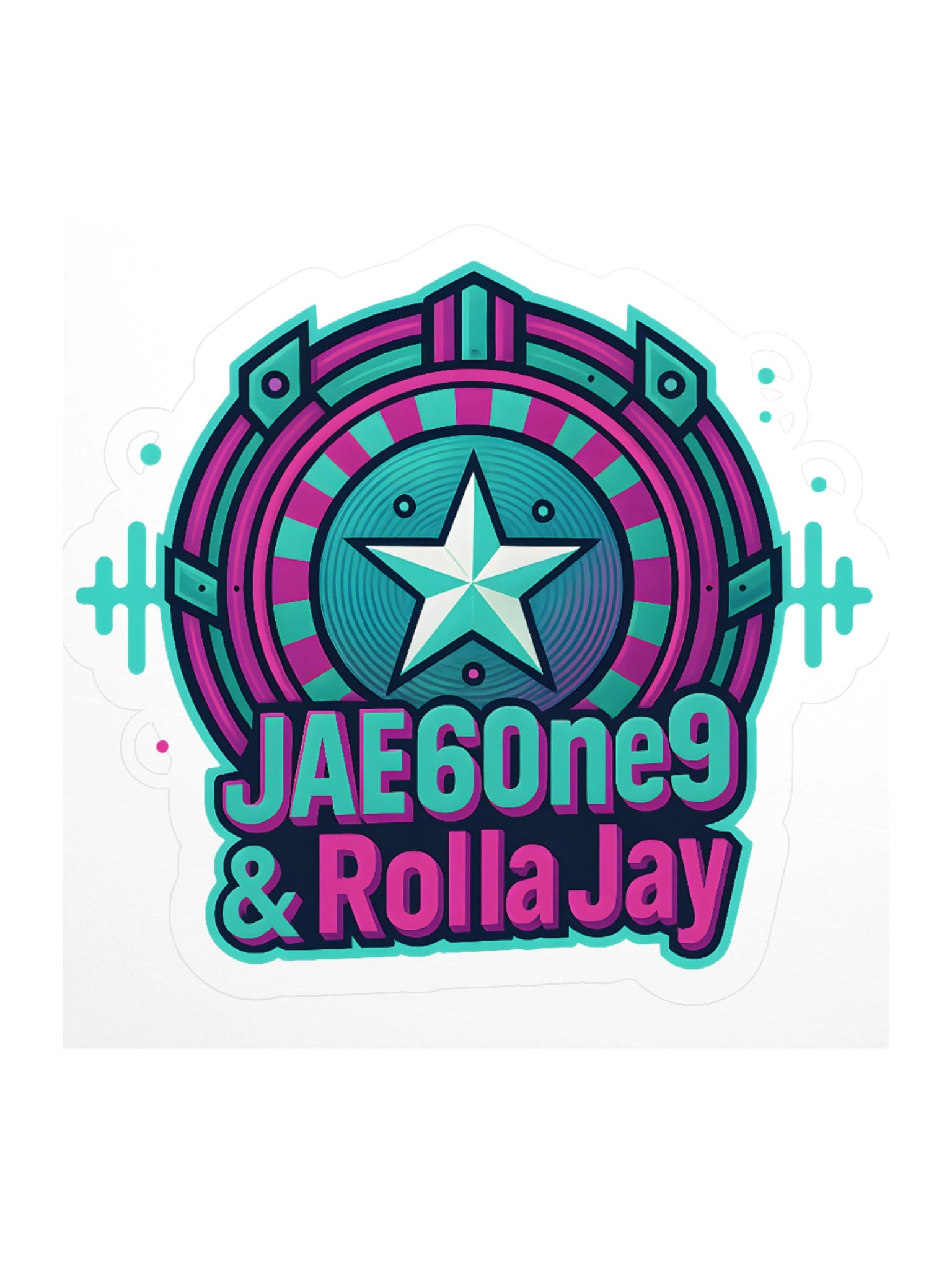 JAE & Rolla Jay Collab Sticker product image (2)
