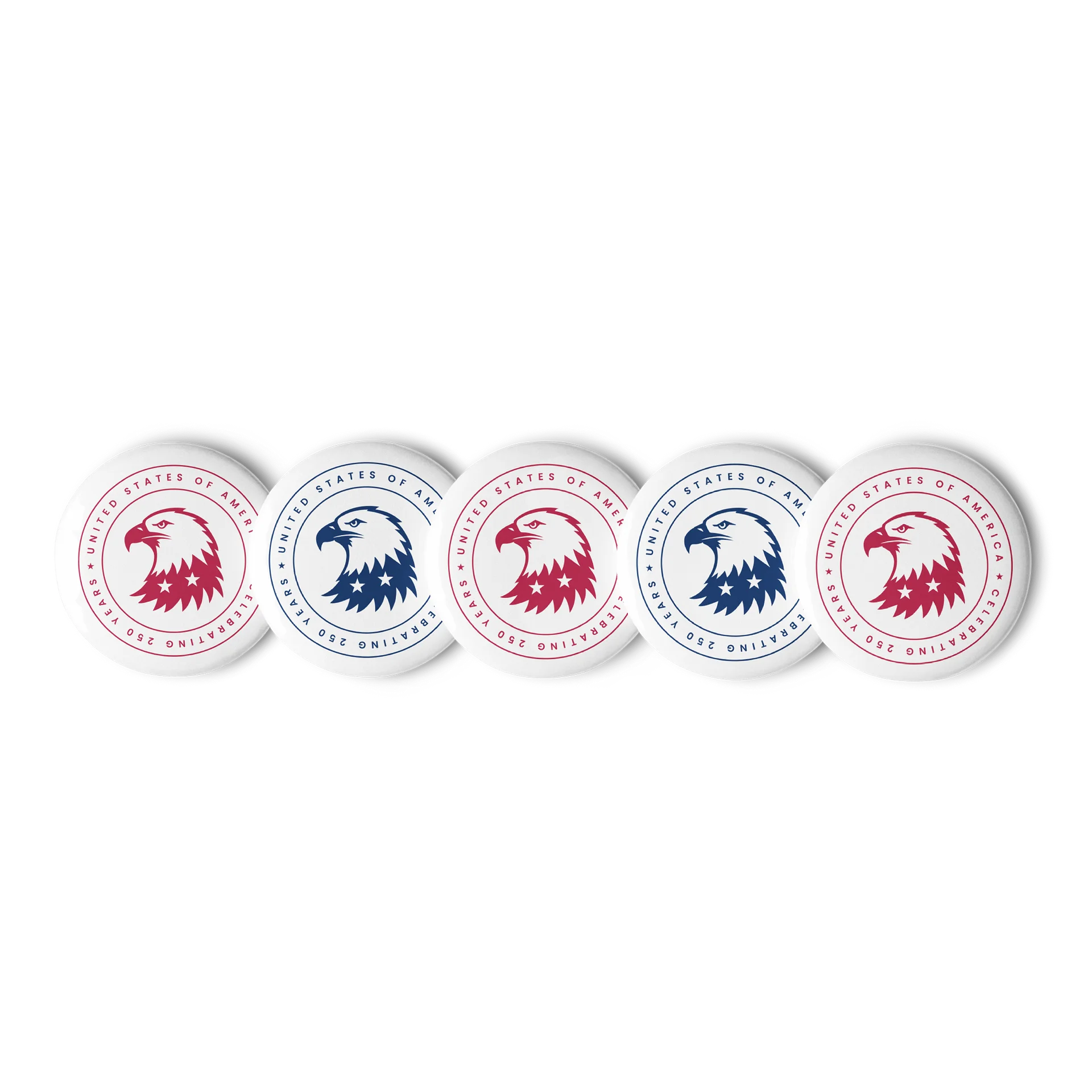 Spirit of the Eagle Pin Button Set product image (1)