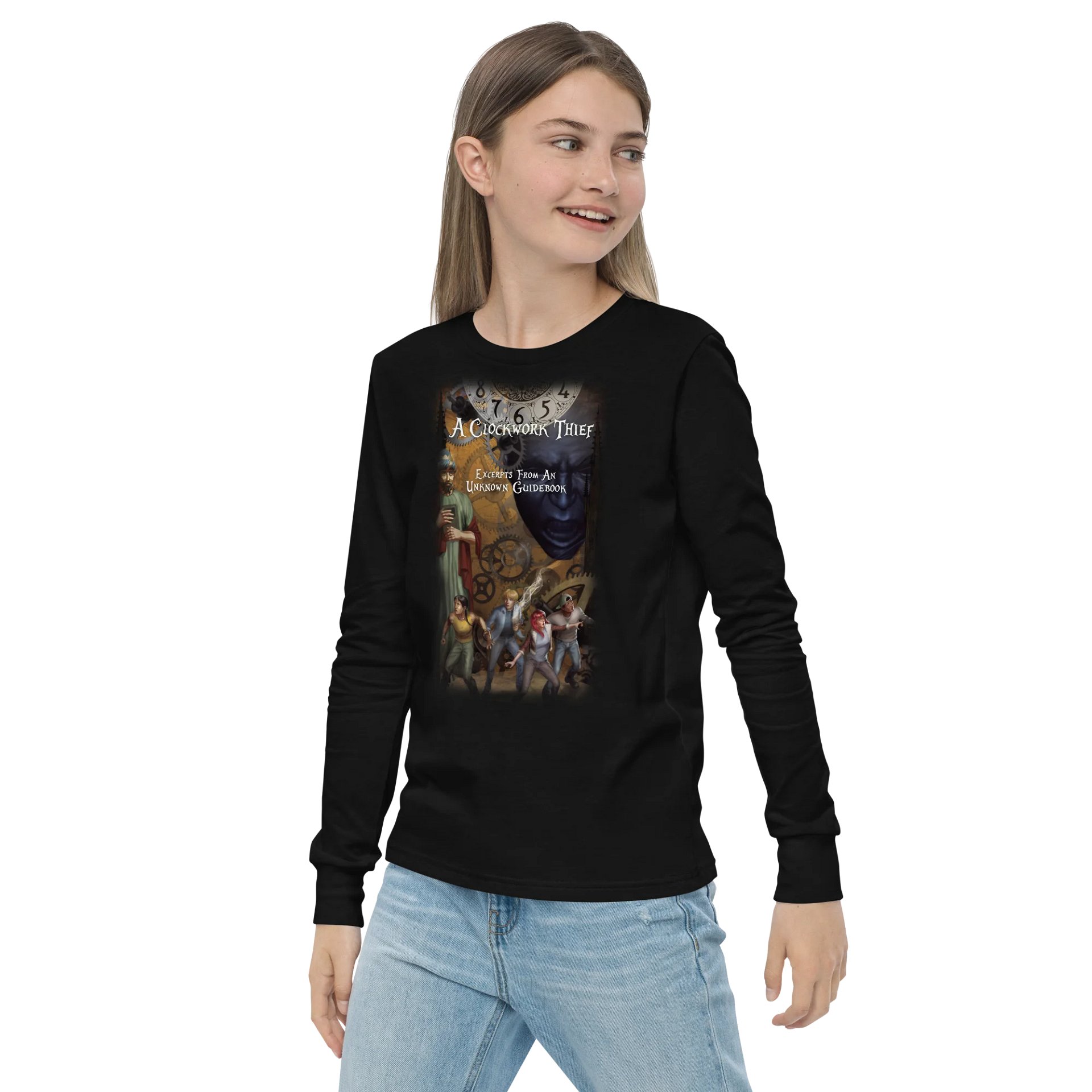 The Clockwork Thief - Bella+Canvas Youth Long Sleeve T-Shirt product image (3)